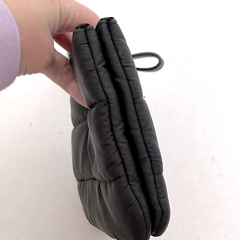 Cynthia Rowley black pouch double